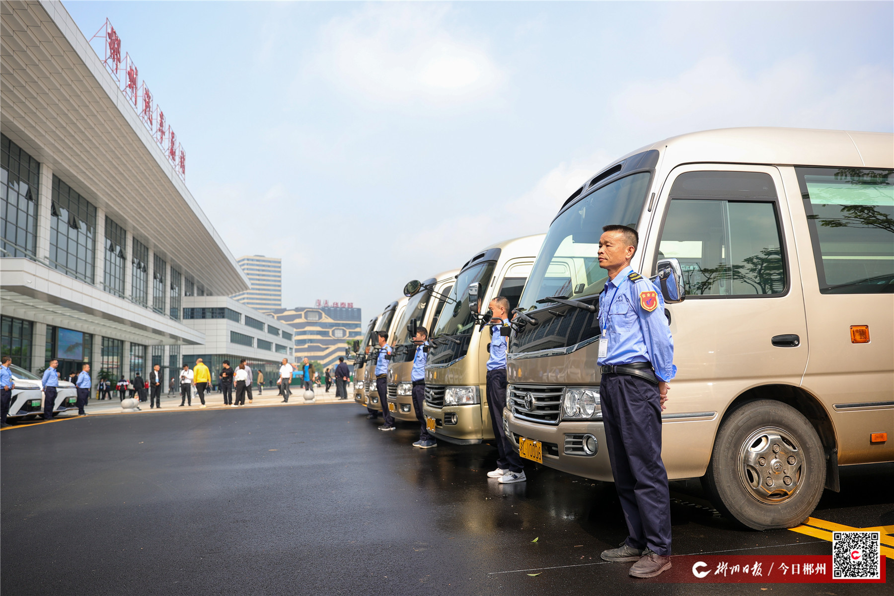新郴州汽车总站正式启用 华声在线郴州频道