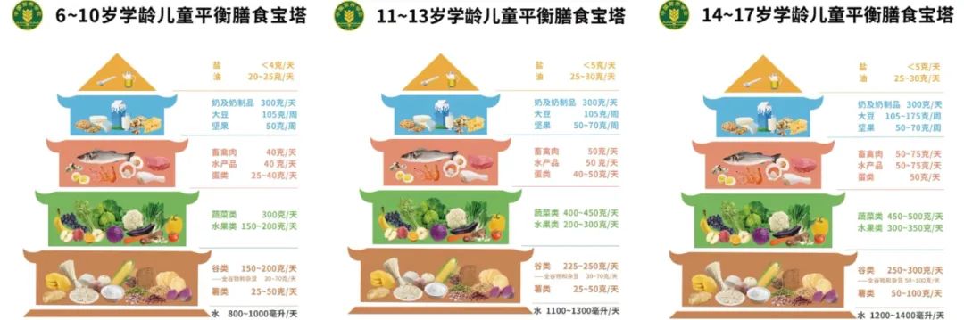 △图片来源：《中国学龄儿童膳食指南（2022）》